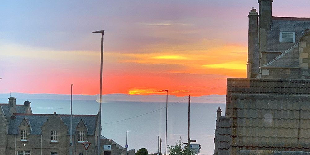 houseSunset